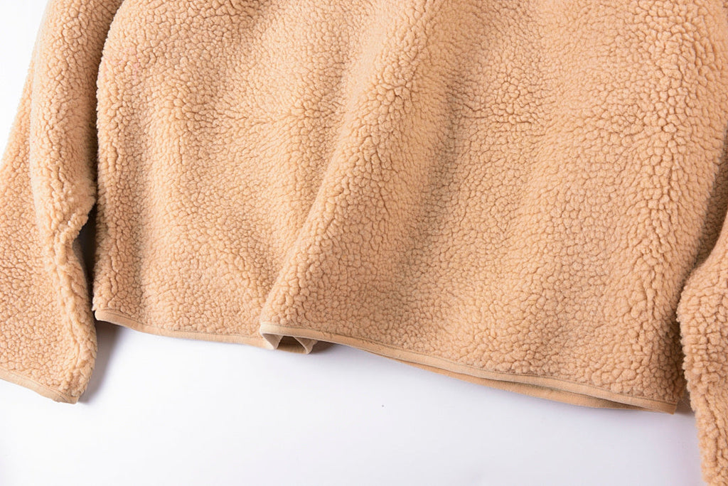 Sp5der 555555 Worldwide Sherpa Fleece Jacket Set - Beige - product image 9