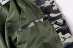 Saint Vanity Camo Hooded Windbreaker Jacket - Gray Camo / Red Camo - product image 4