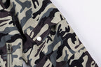 Saint Vanity Camo Hooded Windbreaker Jacket - Gray Camo / Red Camo - product image 9