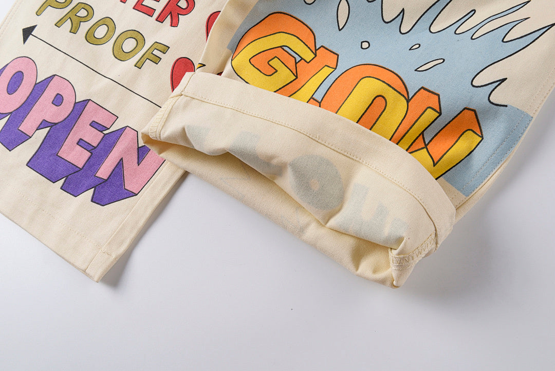 Tuff Crowd Hand-Drawn Graphic Cargo Pants - product image 3