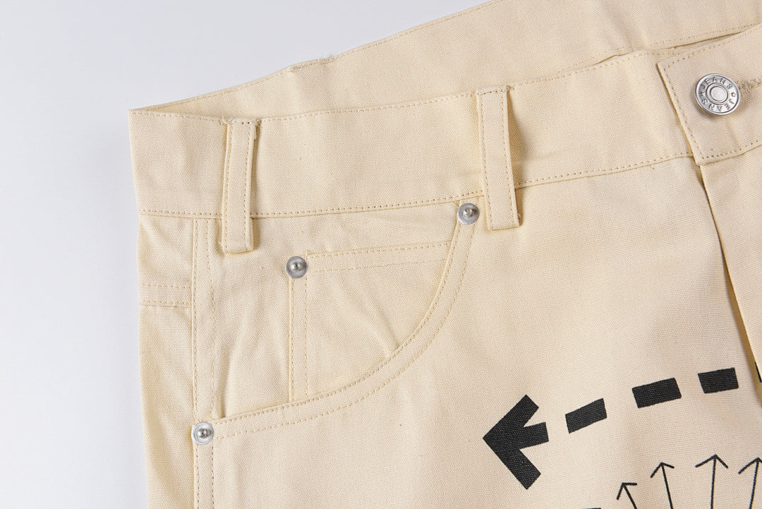 Tuff Crowd Hand-Drawn Graphic Cargo Pants - product image 4