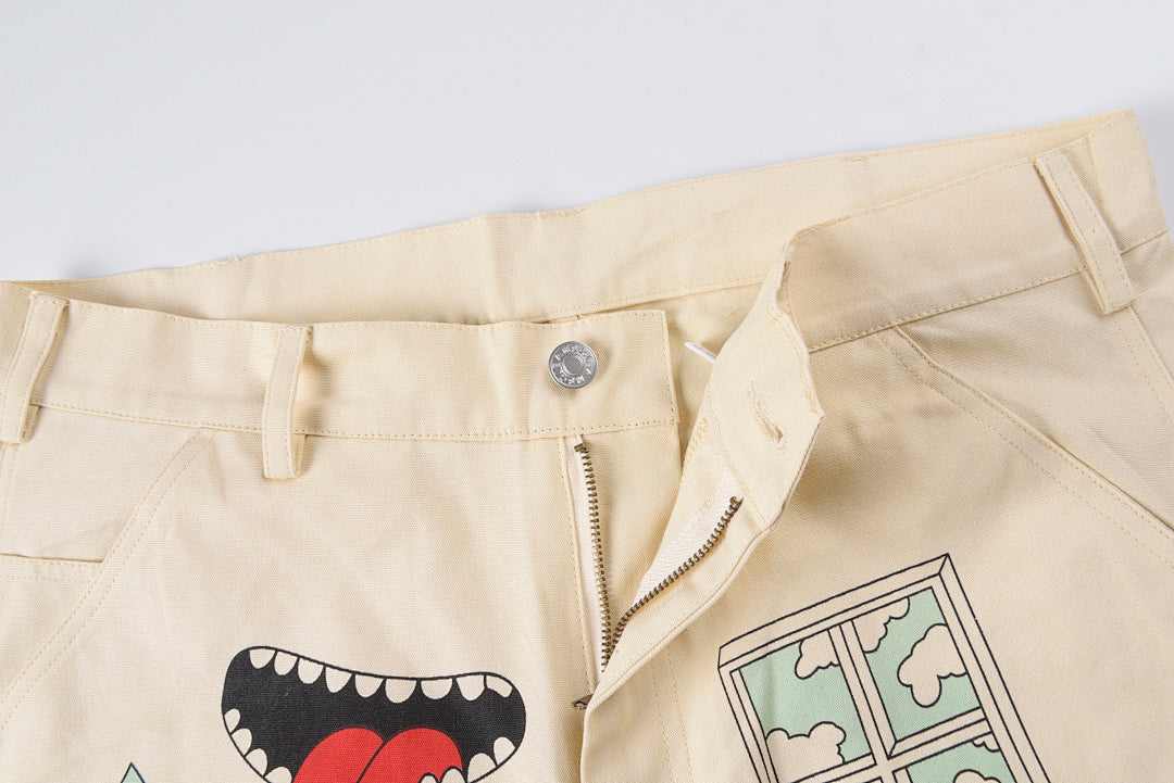 Tuff Crowd Hand-Drawn Graphic Cargo Pants Vol.2 - product image 7