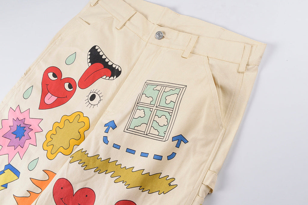 Tuff Crowd Hand-Drawn Graphic Cargo Pants Vol.2 - product image 9