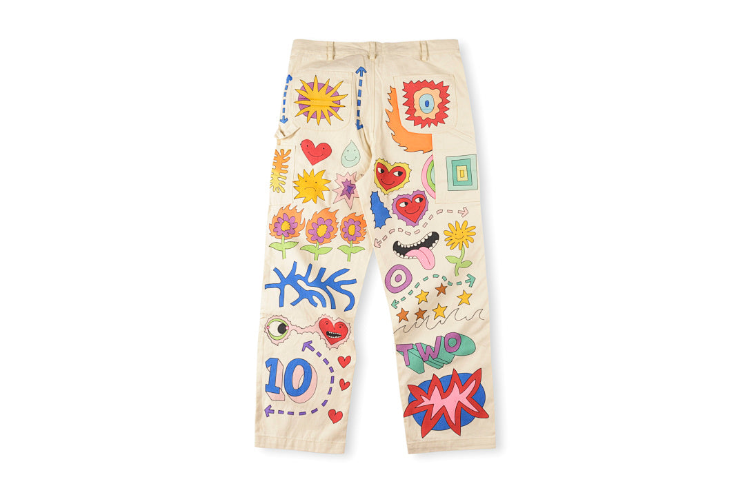 Tuff Crowd Hand-Drawn Graphic Cargo Pants Vol.2 - product image 2