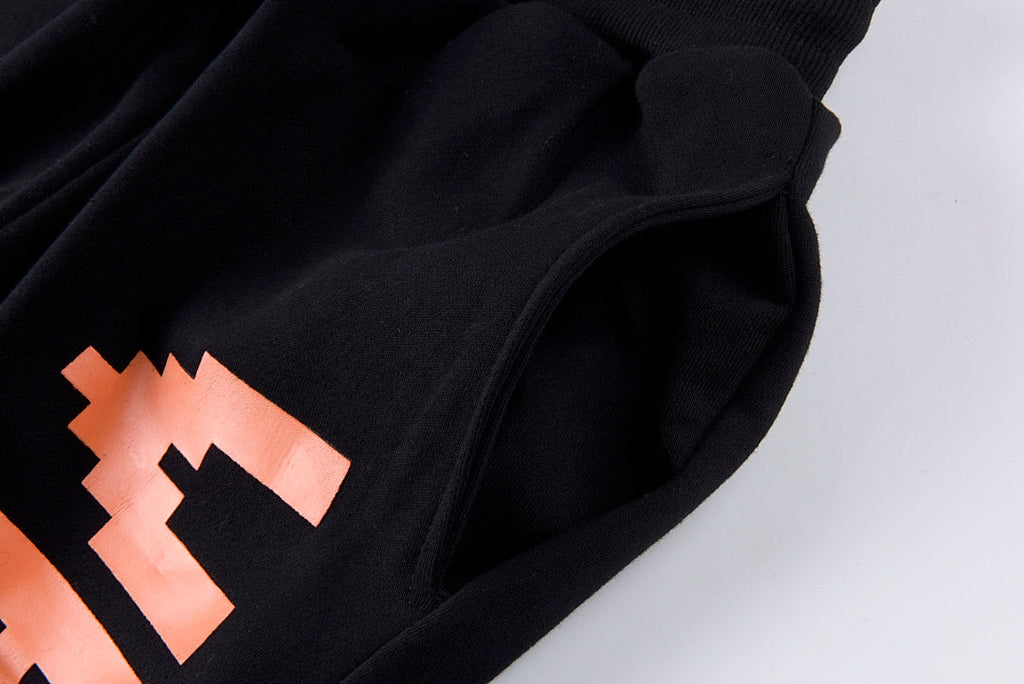 Vertabrae 3D Raised Letter Three-Color Sweatpants - product image 8