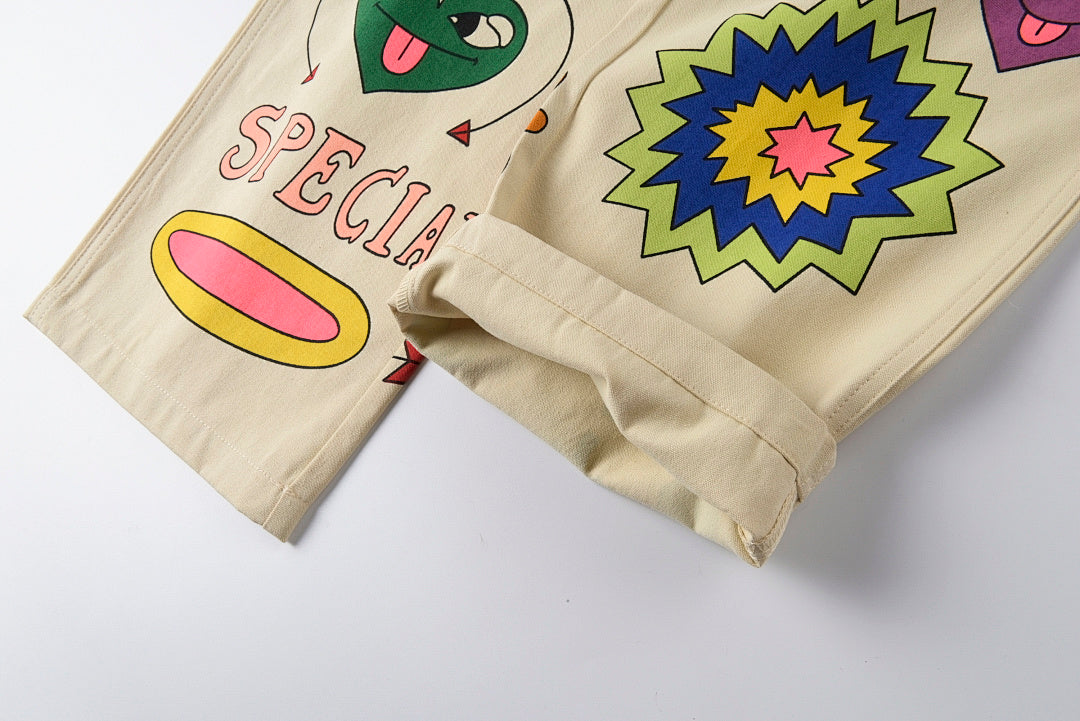 Tuff Crowd Hand-Drawn Graphic Cargo Pants Vol.4 - product image 3