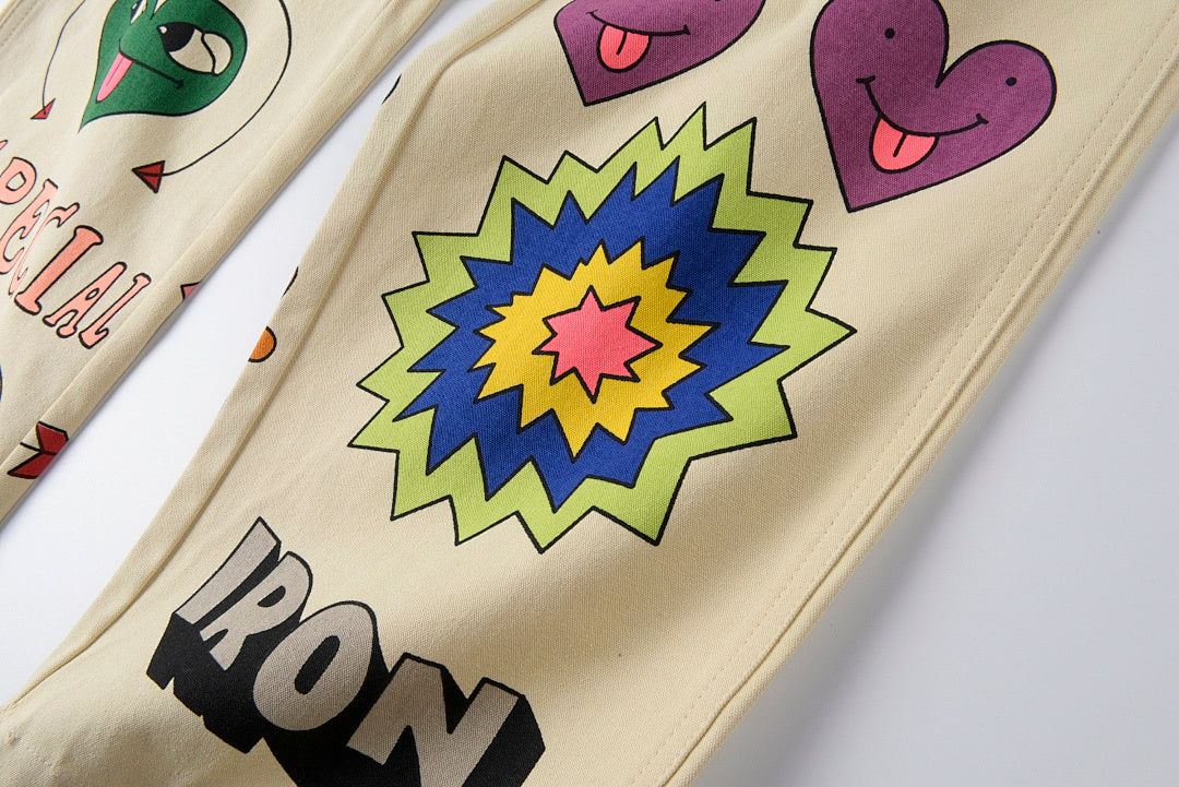 Tuff Crowd Hand-Drawn Graphic Cargo Pants Vol.4 - product image 6