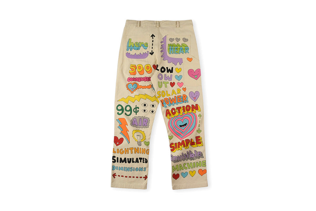 Tuff Crowd Hand-Drawn Graphic Cargo Pants Vol.5 - product image 2