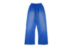 Hellstar Studios Blue Mud Print Distressed Flare Pants - product image 2