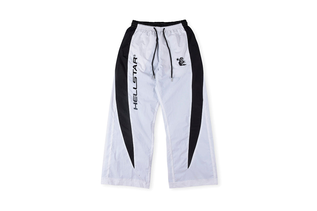 Hellstar Studios Thriller Red Spliced Embroidery Track Pants - product image 4