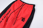 Hellstar Studios Thriller Red Spliced Embroidery Track Pants - product image 10
