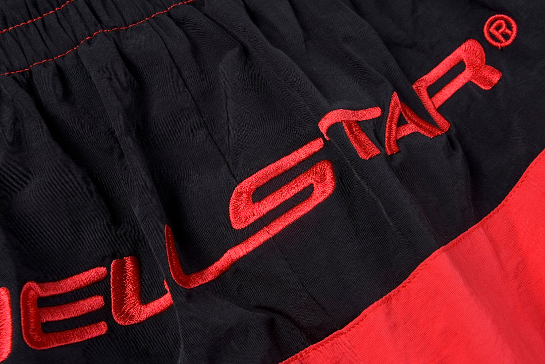 Hellstar Studios Thriller Red Spliced Embroidery Track Pants - product image 11