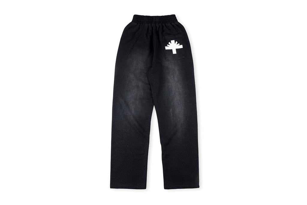 Vertabrae Rhinestone Letter Print Sweatpants - product image 2