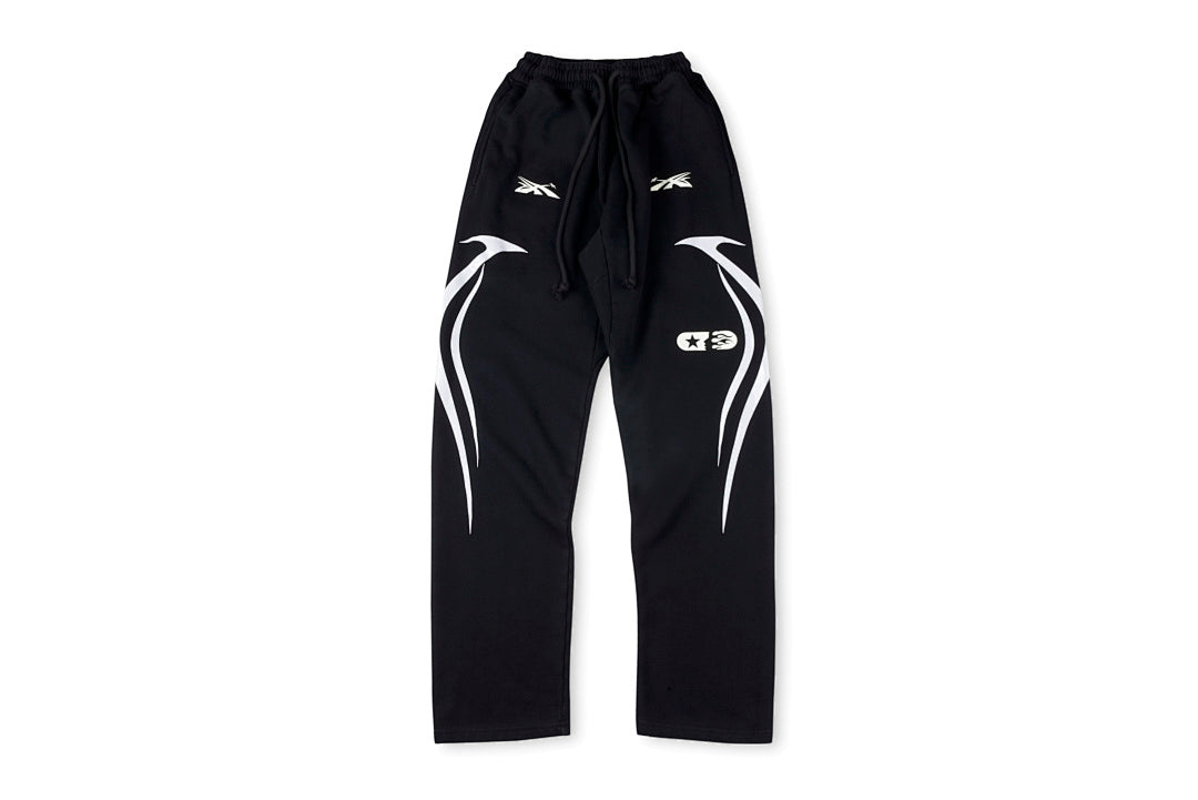 Hellstar Studios Graffiti Letter Graphic Cotton Pants - product image 1