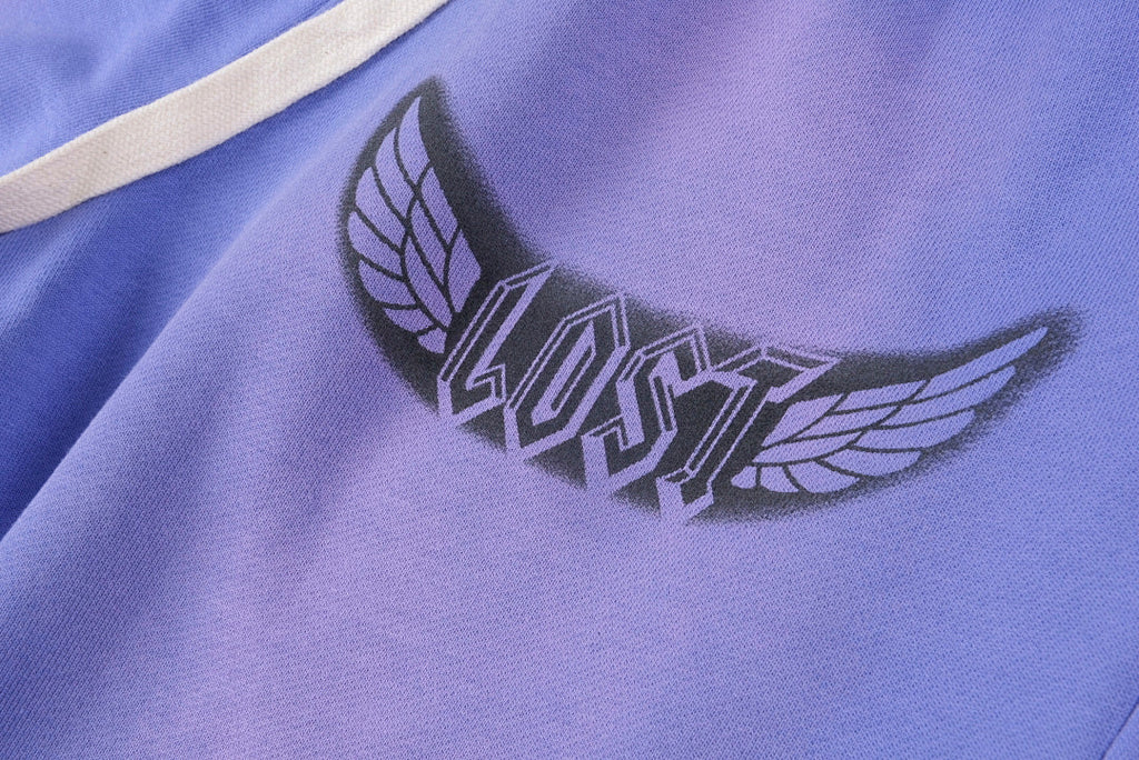 Lost Intricacy Lavender Washed Matching Zip Pants - product image 7