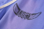 Lost Intricacy Lavender Washed Matching Zip Pants - product image 7