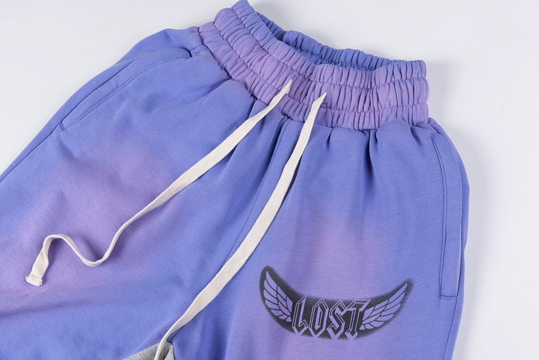 Lost Intricacy Lavender Washed Matching Zip Pants - product image 8