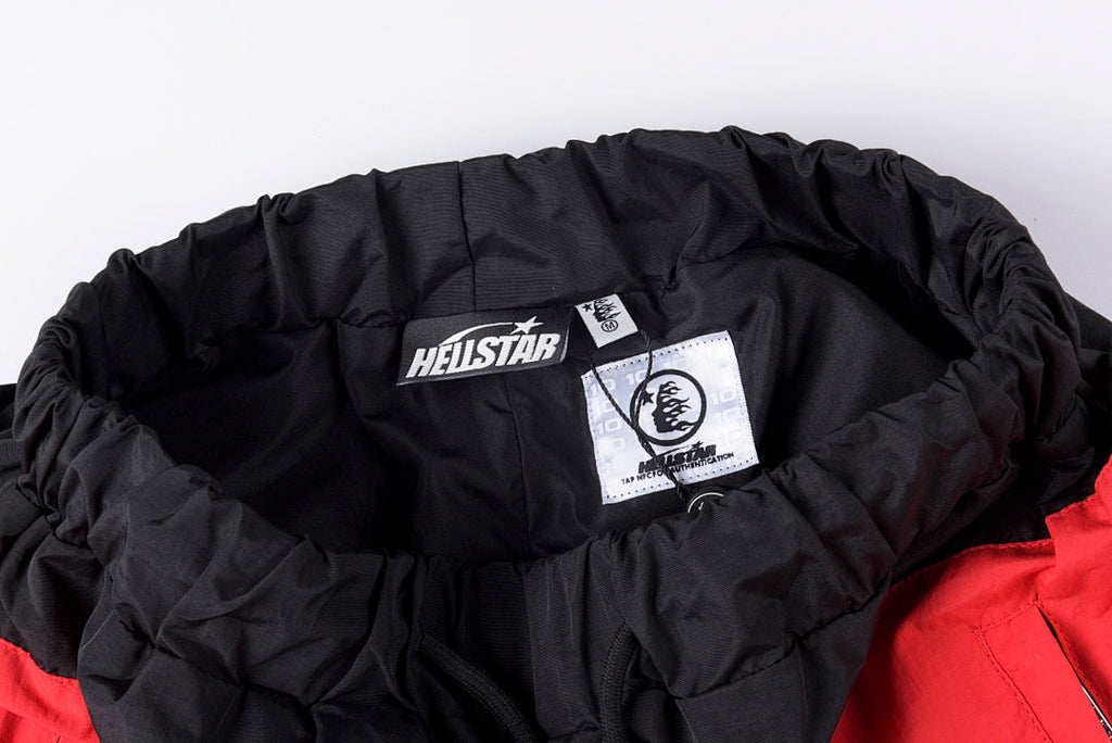 Hellstar Thriller Red & Black Color Block Pants - product image 9