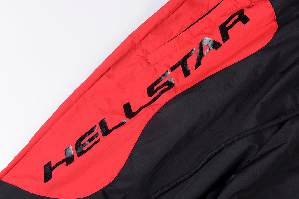 Hellstar Thriller Red & Black Color Block Pants - product image 11