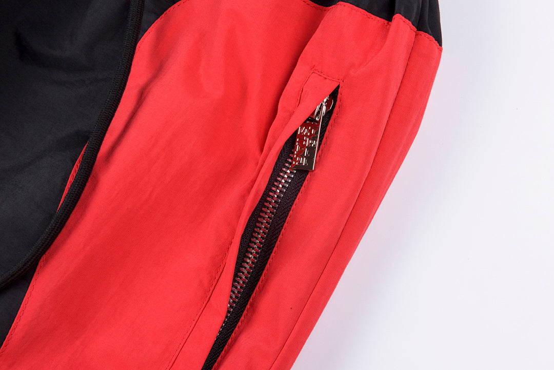 Hellstar Thriller Red & Black Color Block Pants - product image 12