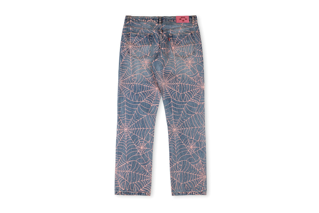 Sp5der WorldWide Spider Web Denim Jeans - product image 2