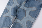 Glo Gang Boyz Worldwide Patchwork Denim Jeans - product image 7