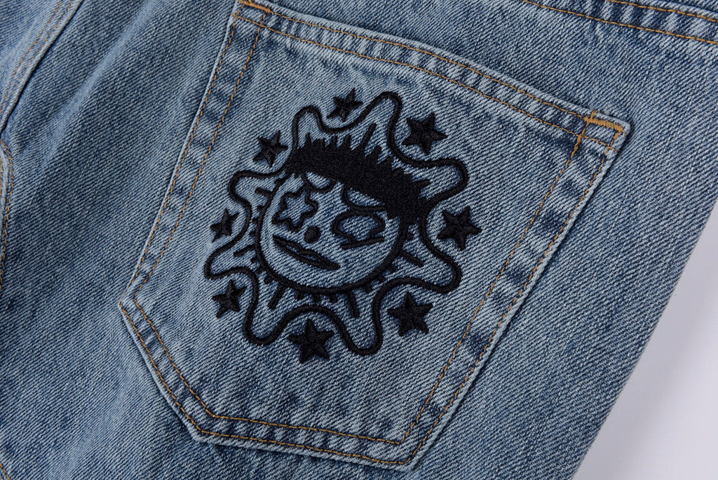 Glo Gang Boyz Worldwide Patchwork Denim Jeans - product image 10