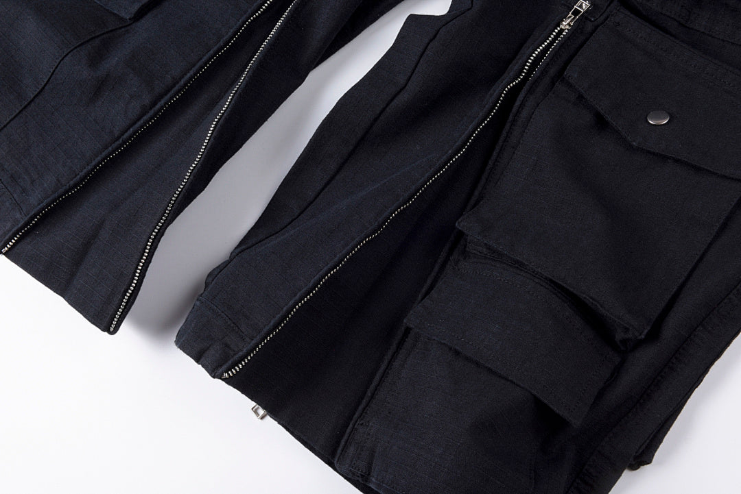 Project Capri Tactical Multi-Pocket Zip Straight Cargo Pants - product image 3