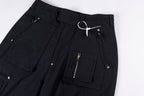 Project Capri Tactical Multi-Pocket Zip Straight Cargo Pants - product image 8
