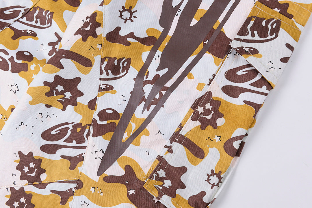 Glo Gang The Glory Beverage Cartoon Print Zip Pants - product image 12