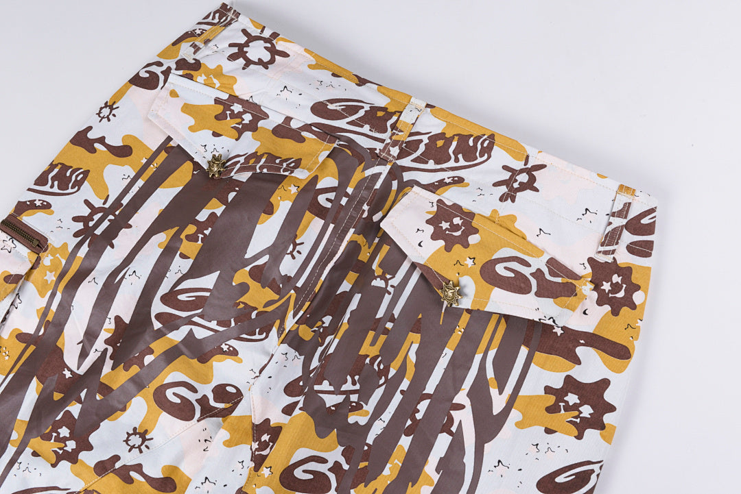 Glo Gang The Glory Beverage Cartoon Print Zip Pants - product image 13