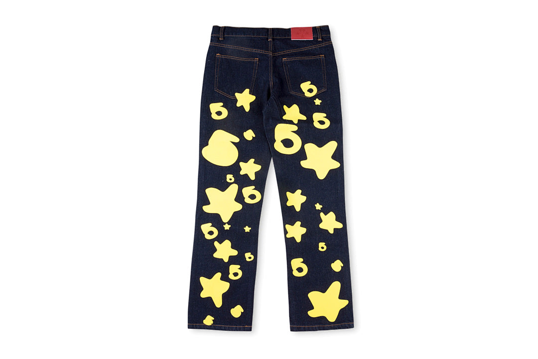 Sp5der 555555 Five Star Vintage Denim Pants - product image 3