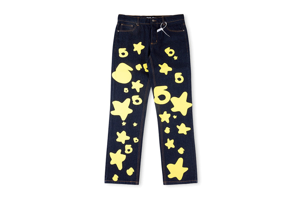 Sp5der 555555 Five Star Vintage Denim Pants - product image 4