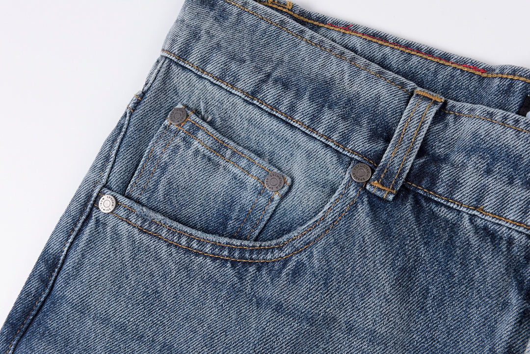 Sp5der 555555 Five Star Vintage Denim Pants - product image 9