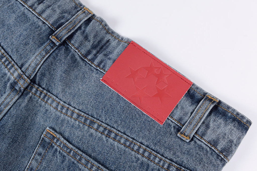 Sp5der 555555 Five Star Vintage Denim Pants - product image 12