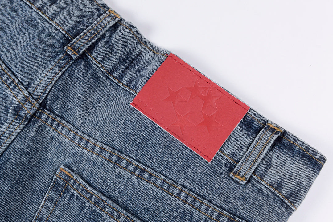 Sp5der 555555 Five Star Vintage Denim Pants - product image 12