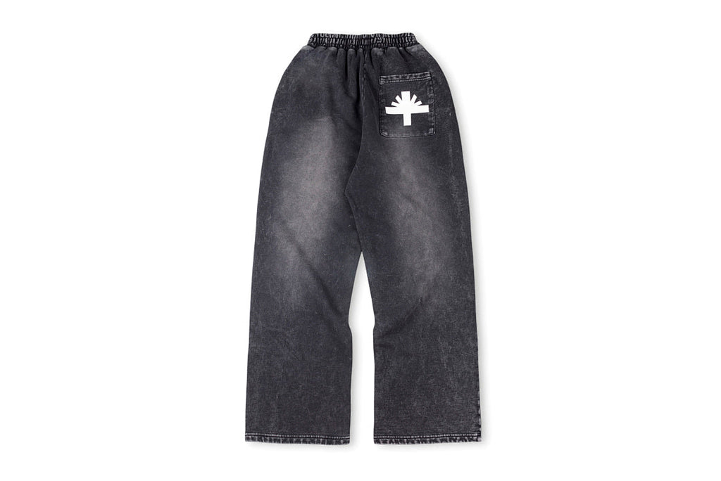 Vertabrace Washed 3D Dimensional Print Sweatpants Vol.2 - product image 5