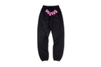 Sp5der 555555 Classic Spider Web Print Pants - product image 1