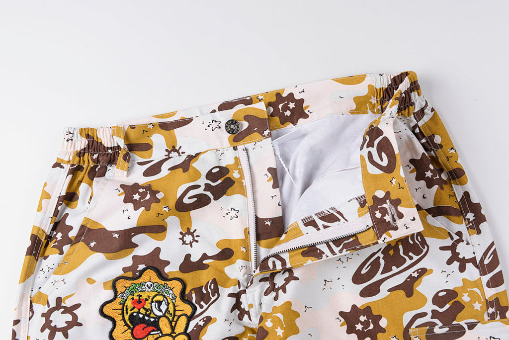 Glo Gang The Glory Full Zip Beverage Cartoon Embroidery Pants - product image 4