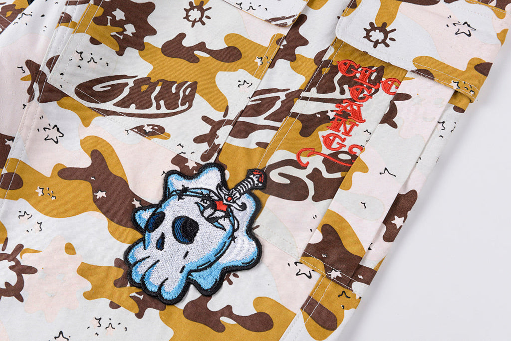 Glo Gang The Glory Full Zip Beverage Cartoon Embroidery Pants - product image 8