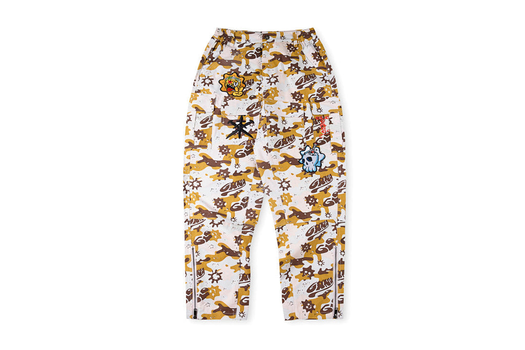 Glo Gang The Glory Full Zip Beverage Cartoon Embroidery Pants - product image 1