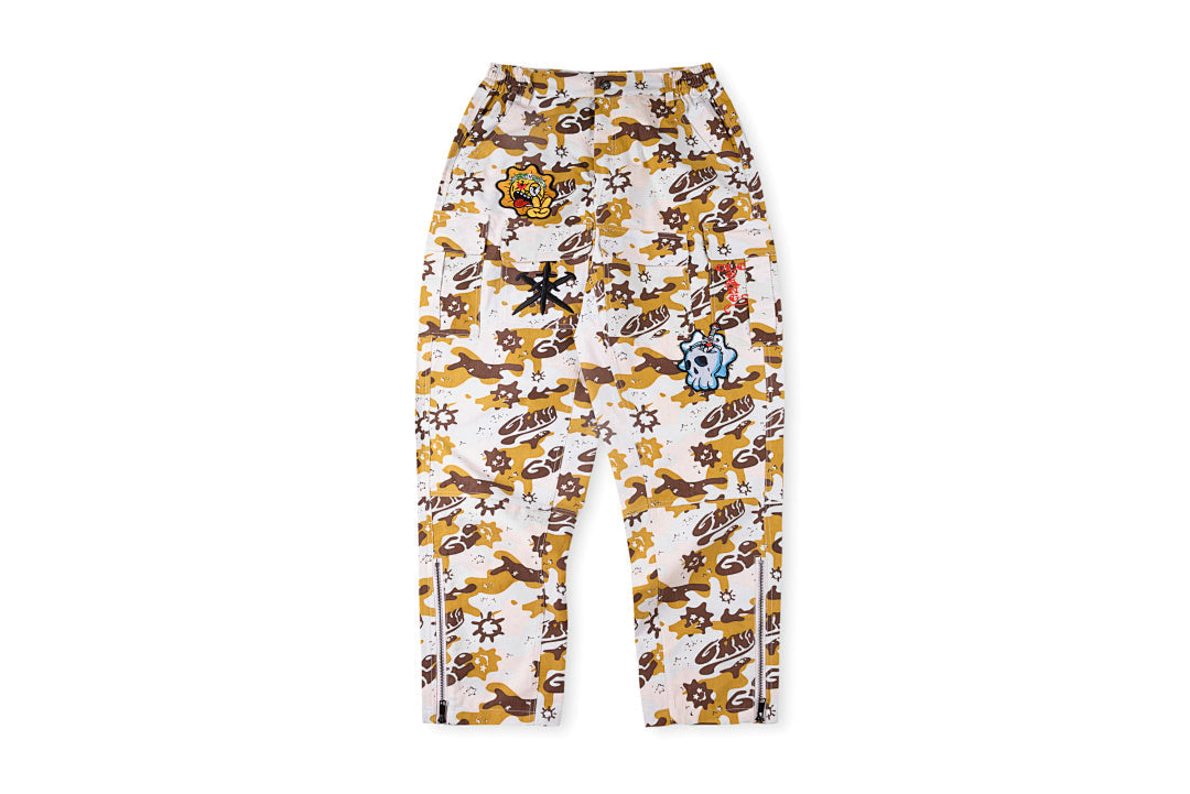 Glo Gang The Glory Full Zip Beverage Cartoon Embroidery Pants - product image 1