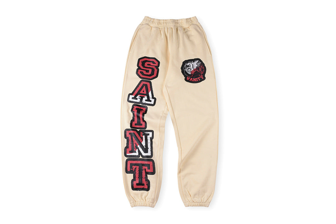 Saint Vanity Letter Print Cotton American Casual Pants - product image 16