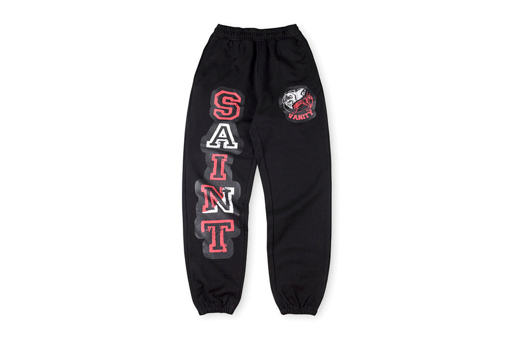 Saint Vanity Letter Print Cotton American Casual Pants - product image 29
