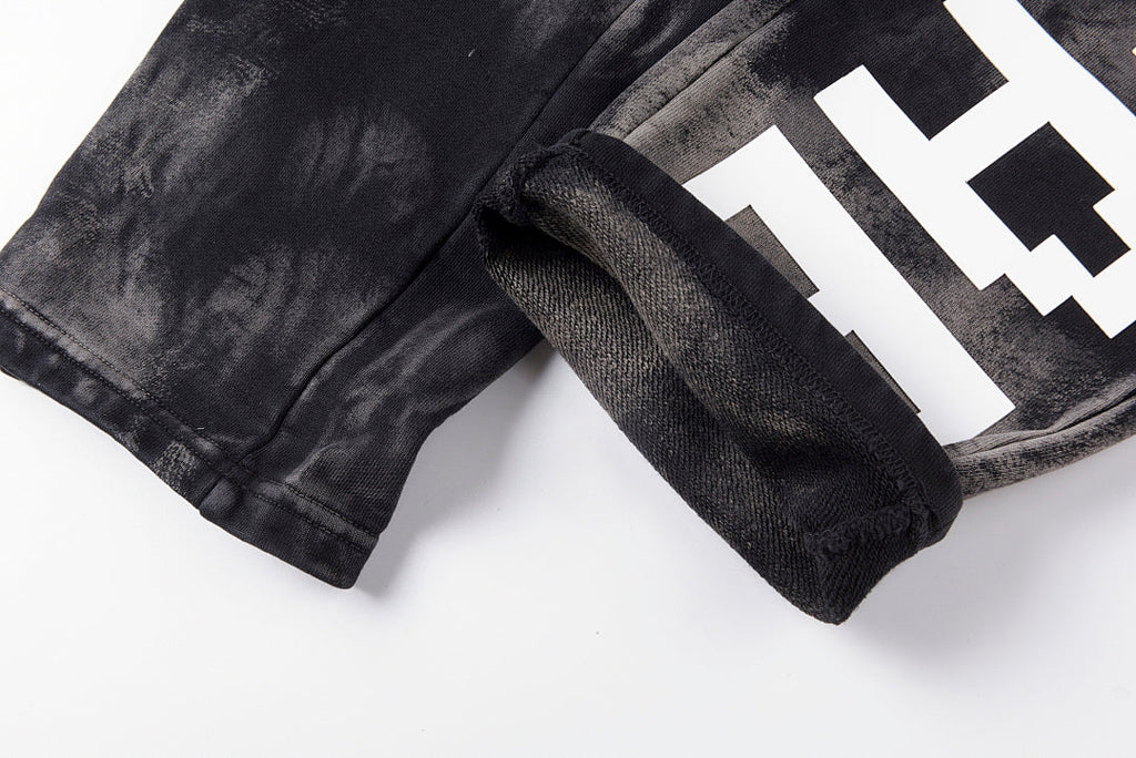 Vertabrae Tie-Dye 3D Dimensional Print Sweatpants - product image 3