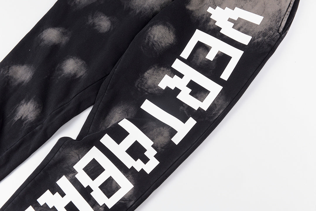 Vertabrae Tie-Dye 3D Dimensional Print Sweatpants - product image 7