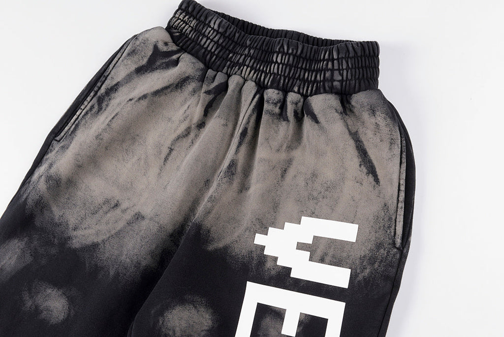 Vertabrae Tie-Dye 3D Dimensional Print Sweatpants - product image 8