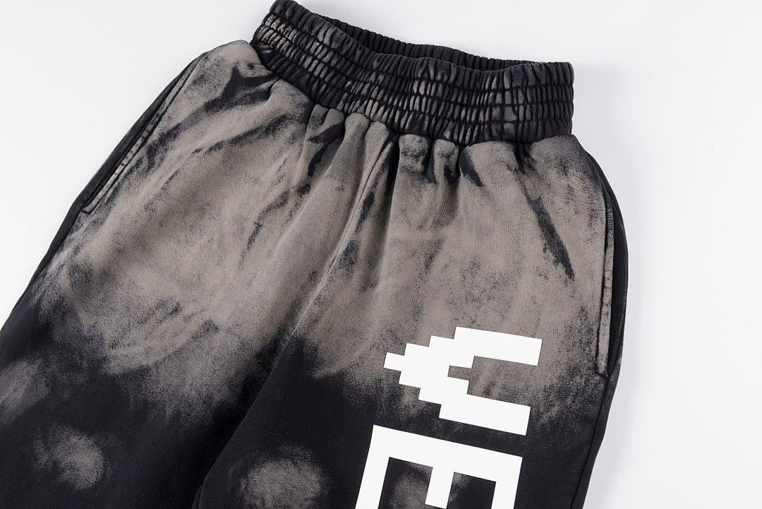 Vertabrae Tie-Dye 3D Dimensional Print Sweatpants - product image 8
