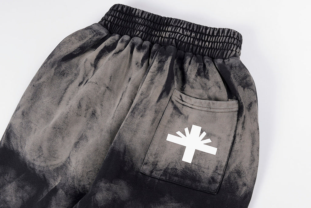 Vertabrae Tie-Dye 3D Dimensional Print Sweatpants - product image 10