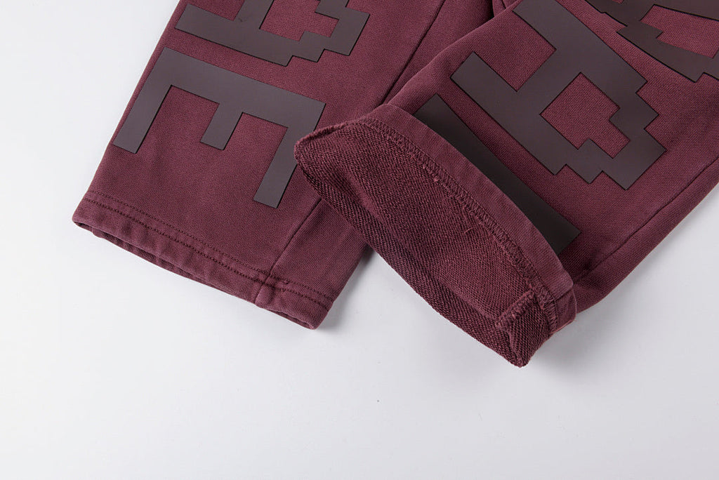 Vertabrae 3D Raised Letter Washed Sweatpants - product image 3